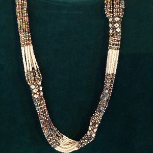 Guatemalan seed bead necklace